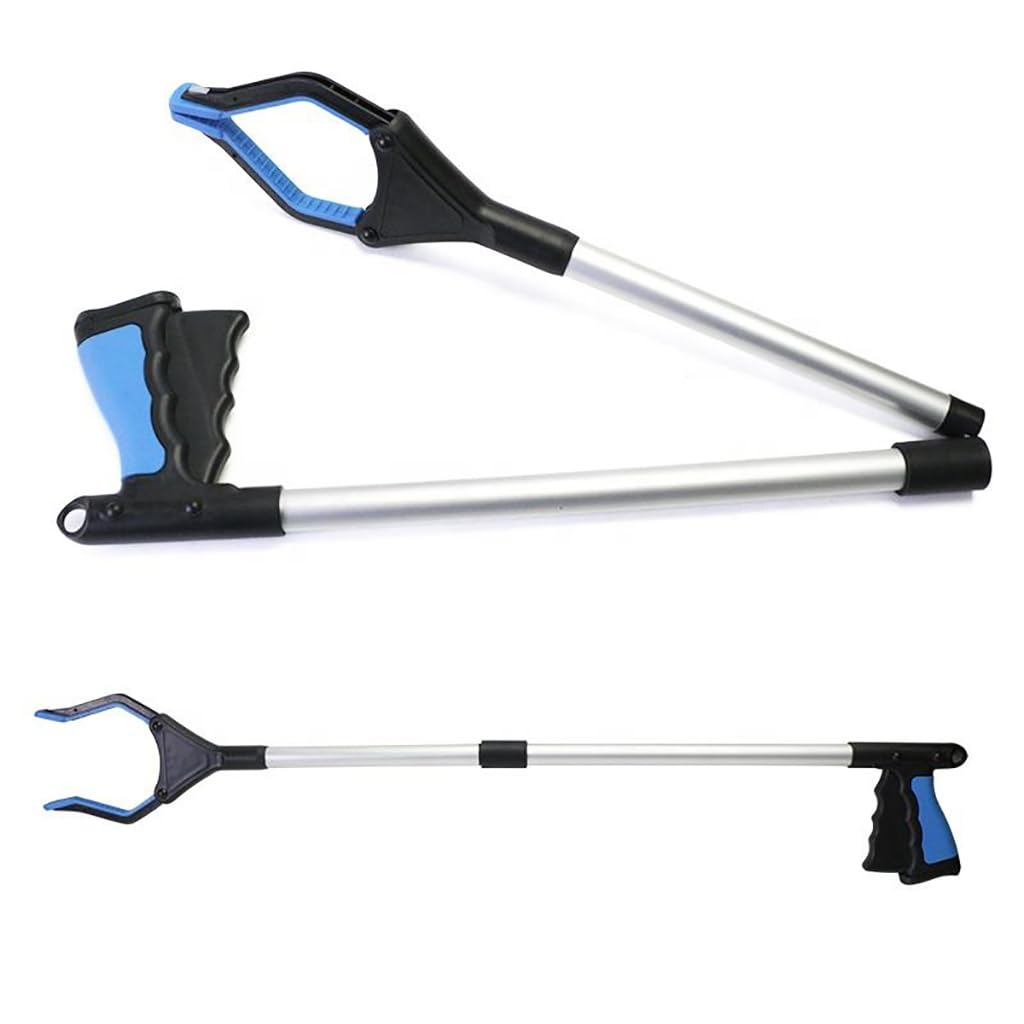 HASTHIP 80cm Foldable Litter Picker Long Arm Litter Picking Equipment Rubbish Pick Up Hand Tool Reaching Aids Grabber Tool for Elderly HASTHIP 80cm Foldable Litter Picker Long Arm Litter Picking Equipment Rubbish Pick Up Hand Tool Reaching Aids Grabber Tool for Elderly